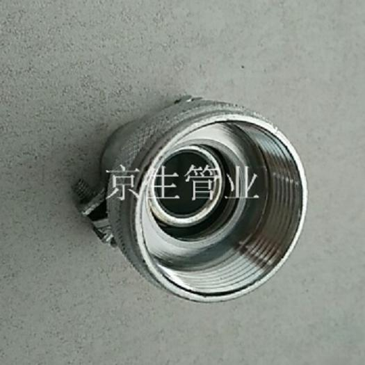 内丝接头 羊角滚花内牙接头 铠装内螺纹接头 